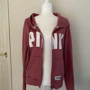 Long sleeve full zipper hoodie